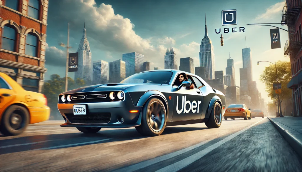 can i do uber in a dodge challenger​